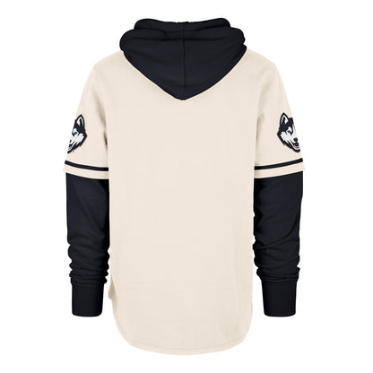 CONNECTICUT HUSKIES UCONN TRIFECTA '47 SHORTSTOP PULLOVER HOOD