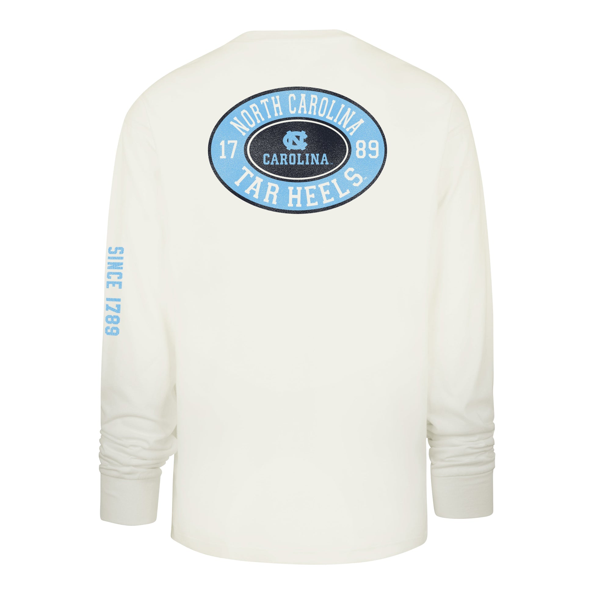 NORTH CAROLINA TAR HEELS UNC TIDE SWEEP MONTAUK '47 FOUNDATION LONG SLEEVE