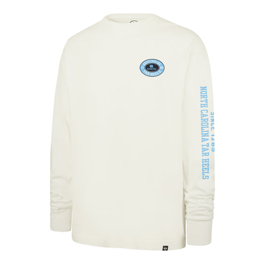 NORTH CAROLINA TAR HEELS UNC TIDE SWEEP MONTAUK '47 FOUNDATION LONG SLEEVE