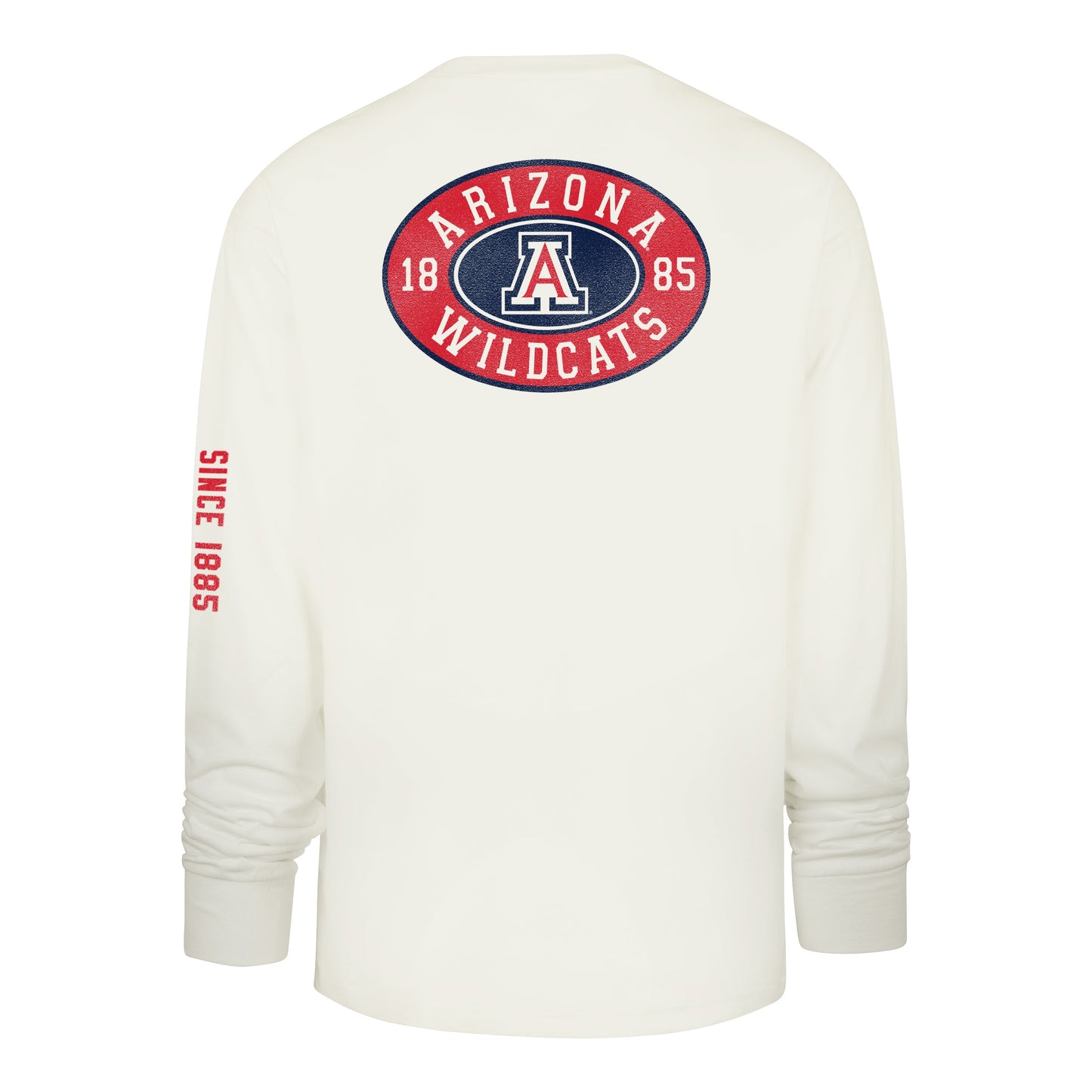 ARIZONA WILDCATS TIDE SWEEP MONTAUK '47 FOUNDATION LONG SLEEVE TEE