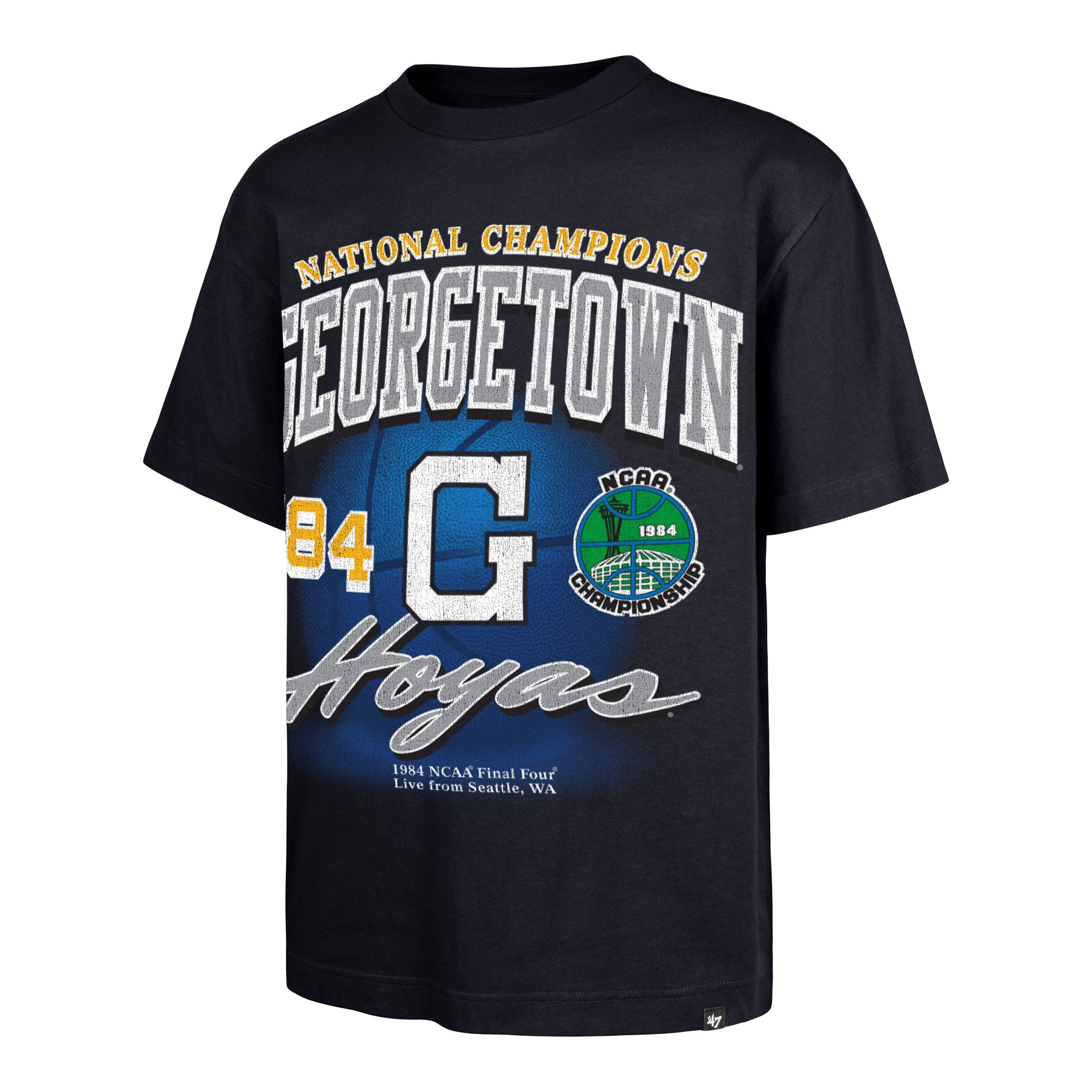 GEORGETOWN HOYAS RAH RAH '47 FOUNDATION TEE
