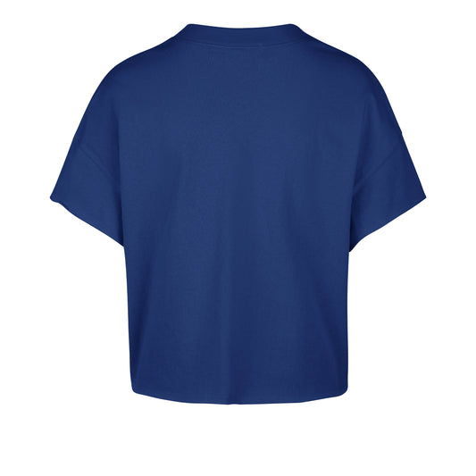 NEW YORK KNICKS ELATION OVERSIZED '47 NOTCH NECK TEE WOMENS
