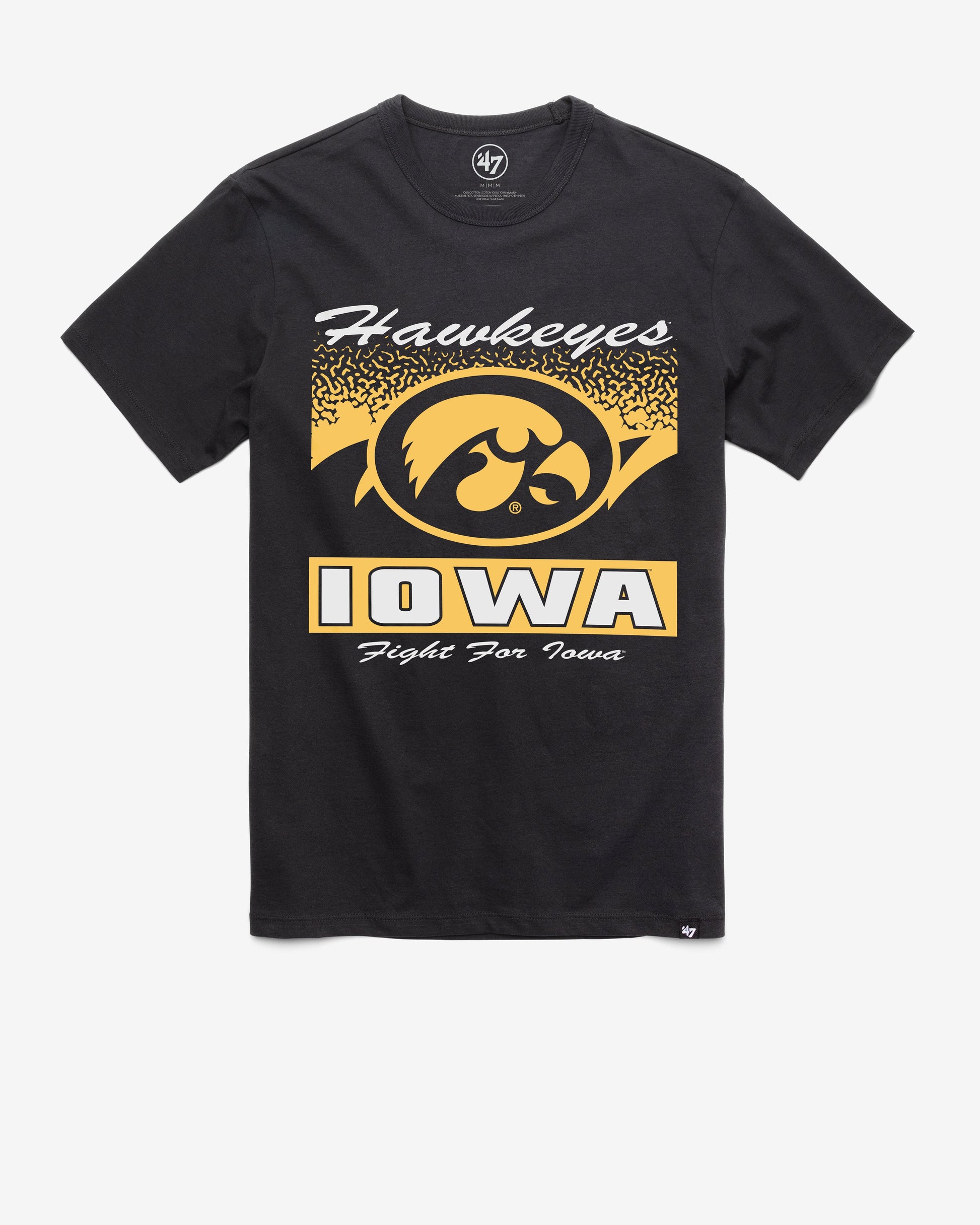 IOWA HAWKEYES WAVER '47 FRANKLIN TEE