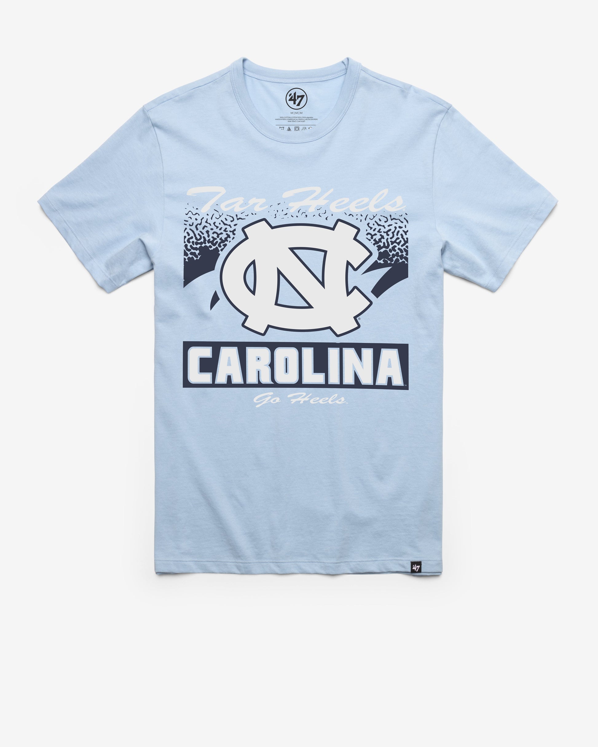 NORTH CAROLINA TAR HEELS UNC WAVER '47 FRANKLIN TEE