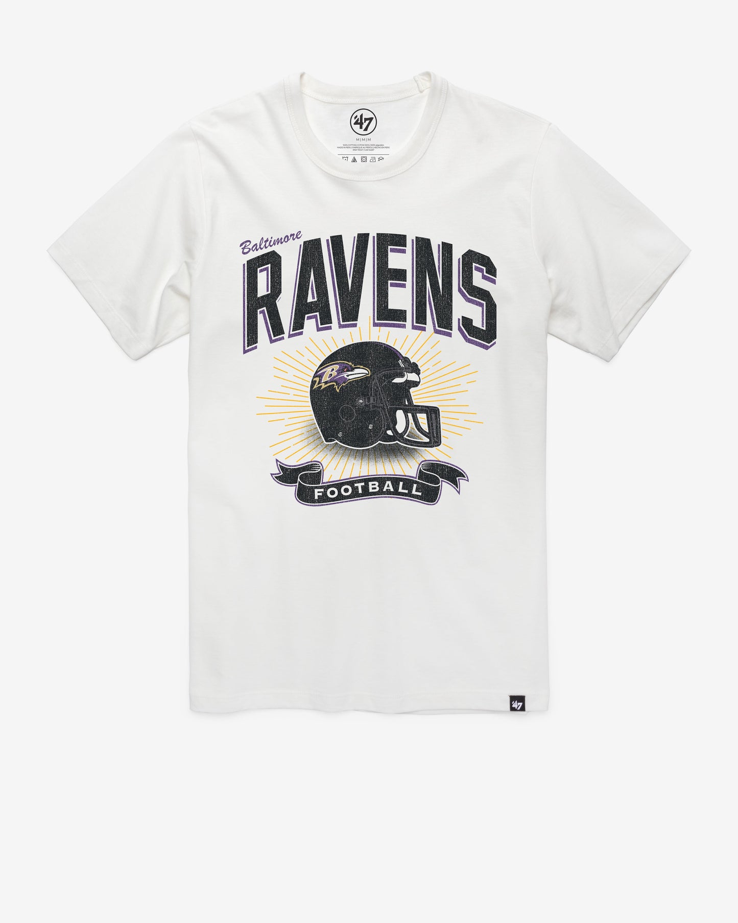 BALTIMORE RAVENS HISTORIC PRIME PLAY '47 FRANKLIN TEE