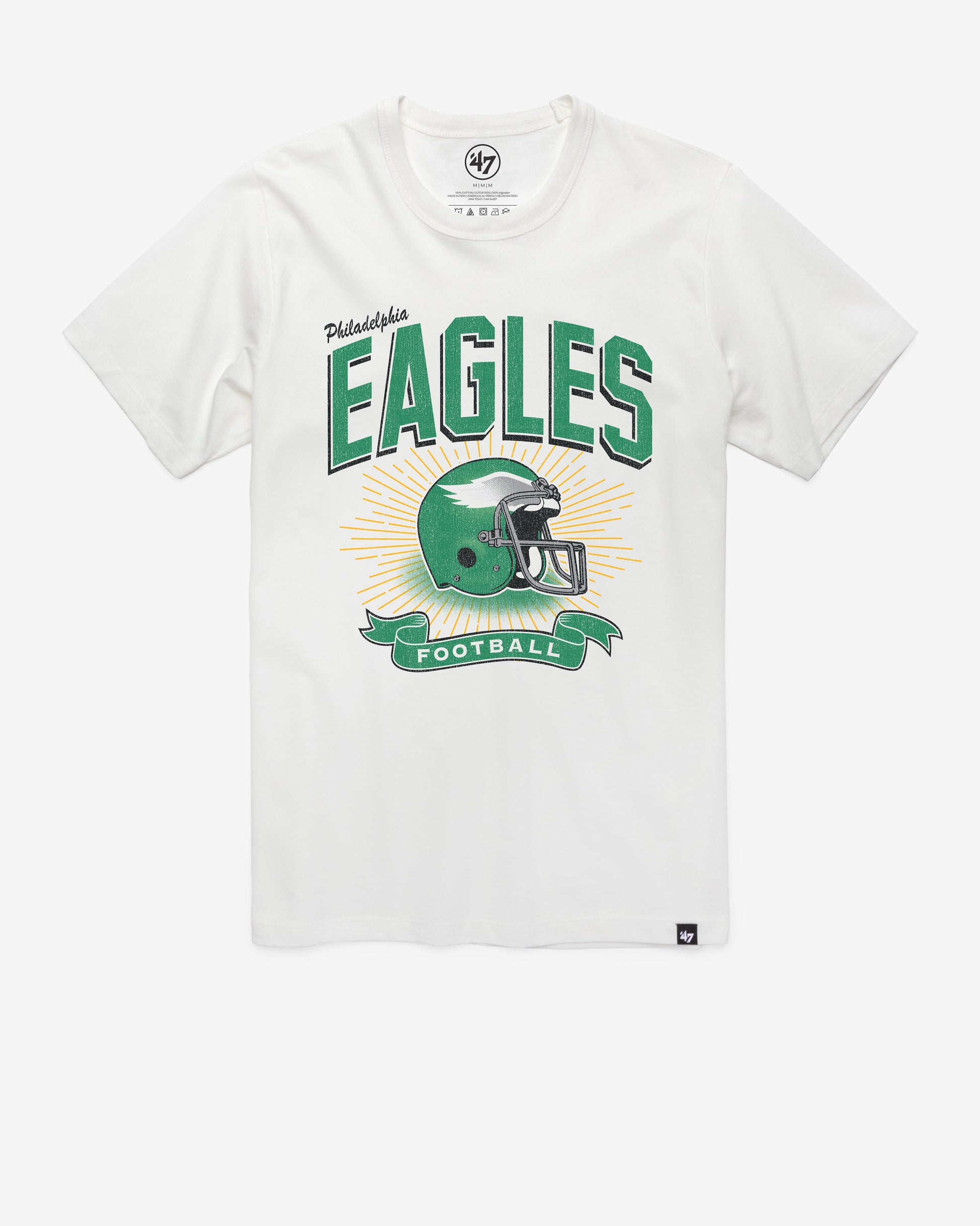 PHILADELPHIA EAGLES HISTORIC PRIME PLAY '47 FRANKLIN TEE