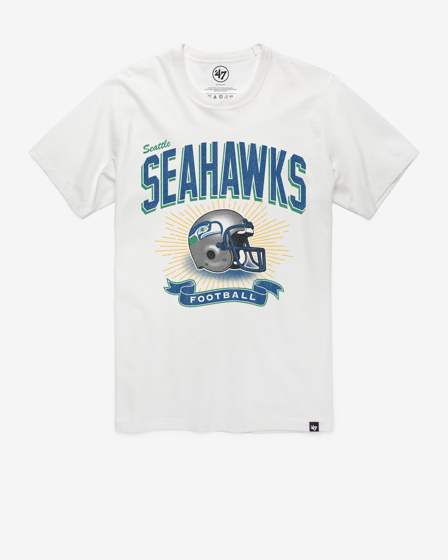 SEATTLE SEAHAWKS HISTORIC PRIME PLAY '47 FRANKLIN TEE