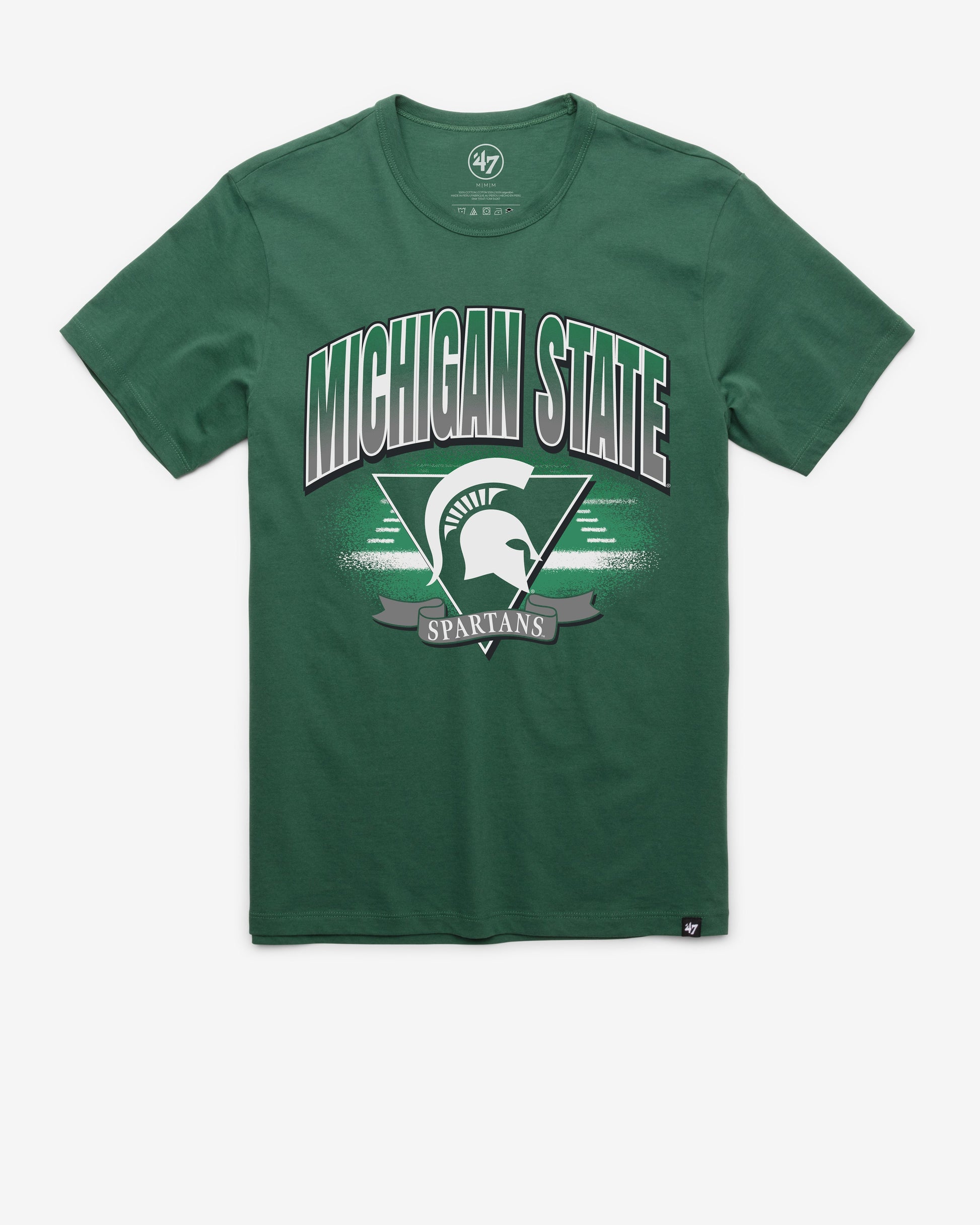 MICHIGAN STATE SPARTANS ARENA FADE '47 FRANKLIN TEE