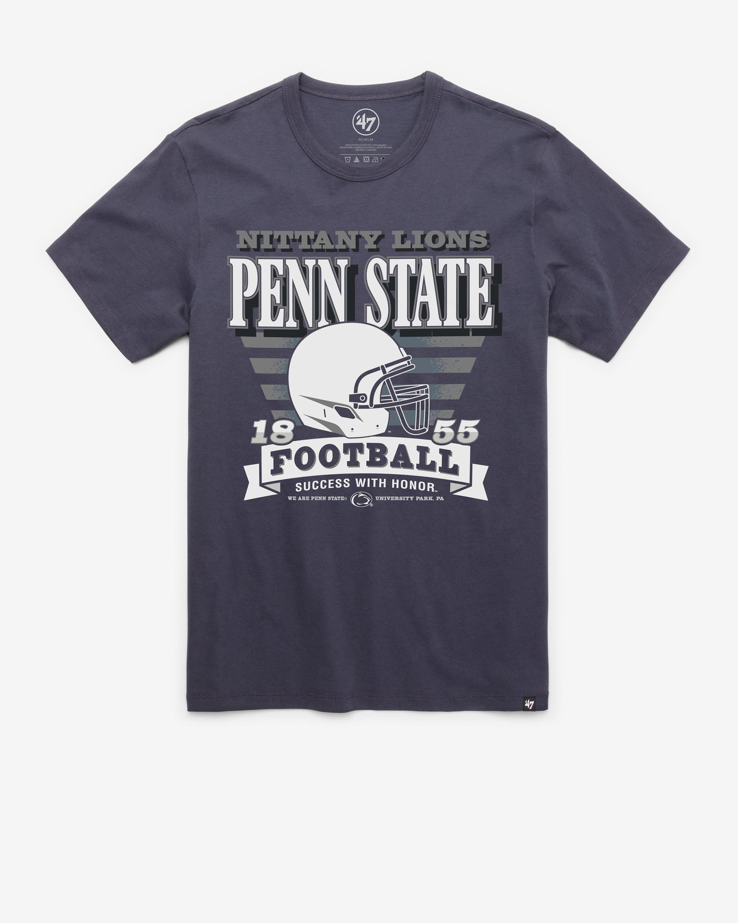 PENN STATE NITTANY LIONS STRIPE SPLASH '47 FRANKLIN TEE