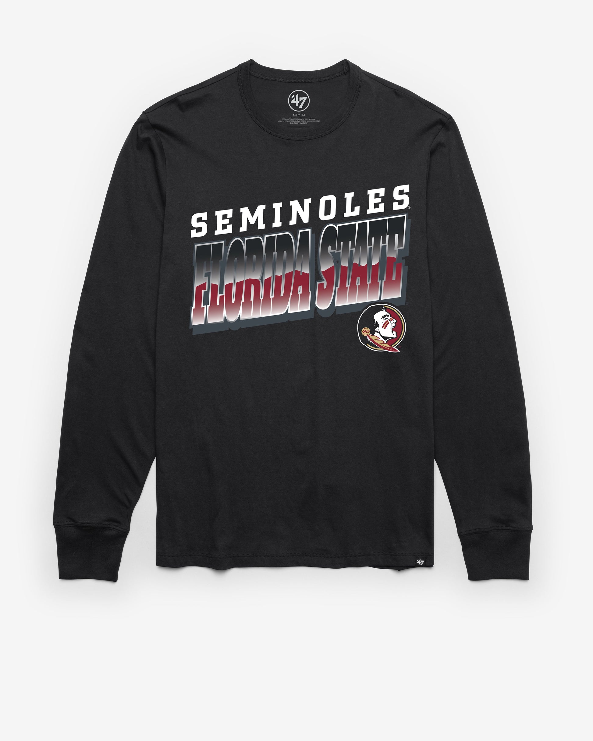 FLORIDA STATE SEMINOLES POLISHED '47 FRANKLIN LONG SLEEVE TEE