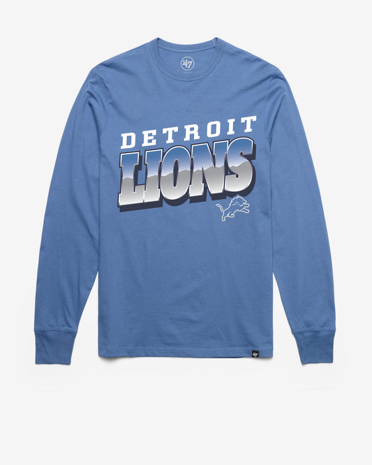 DETROIT LIONS POLISHED '47 FRANKLIN LONG SLEEVE TEE