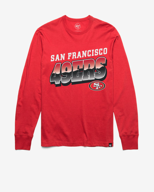 SAN FRANCISCO 49ERS POLISHED '47 FRANKLIN LONG SLEEVE TEE