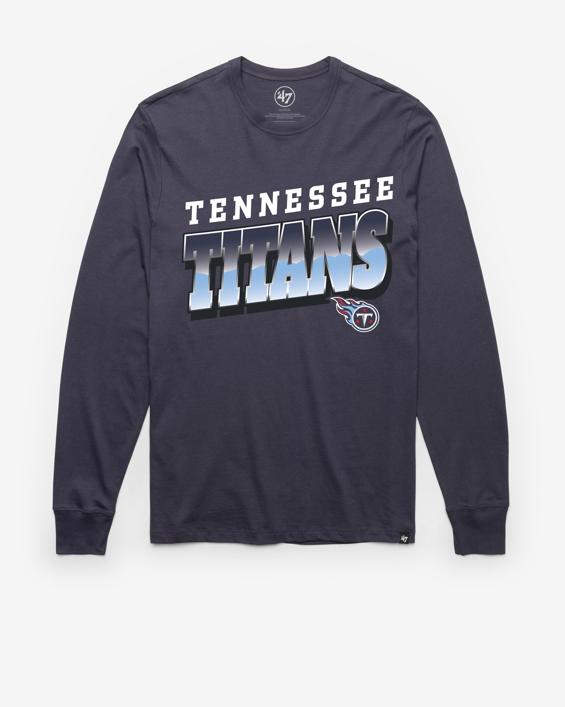 TENNESSEE TITANS POLISHED '47 FRANKLIN LONG SLEEVE TEE