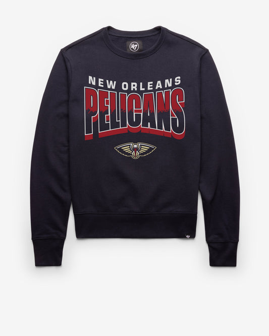 NEW ORLEANS PELICANS BRUSH BY '47 HEADLINE CREW