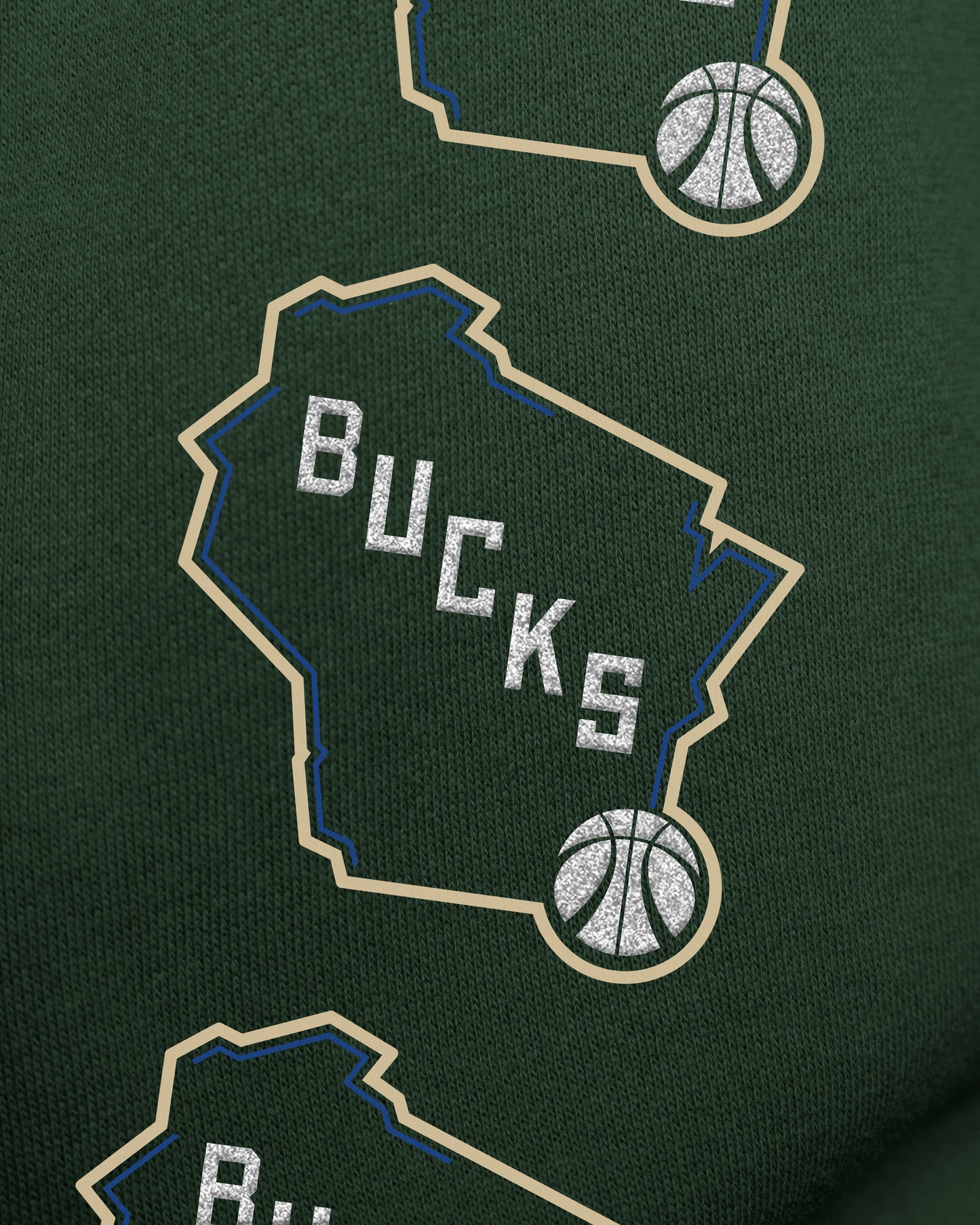 MILWAUKEE BUCKS GO BIG '47 OVERSIZED CREW WOMENS