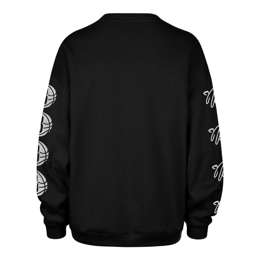 BROOKLYN NETS GO BIG '47 OVERSIZED CREW WOMENS
