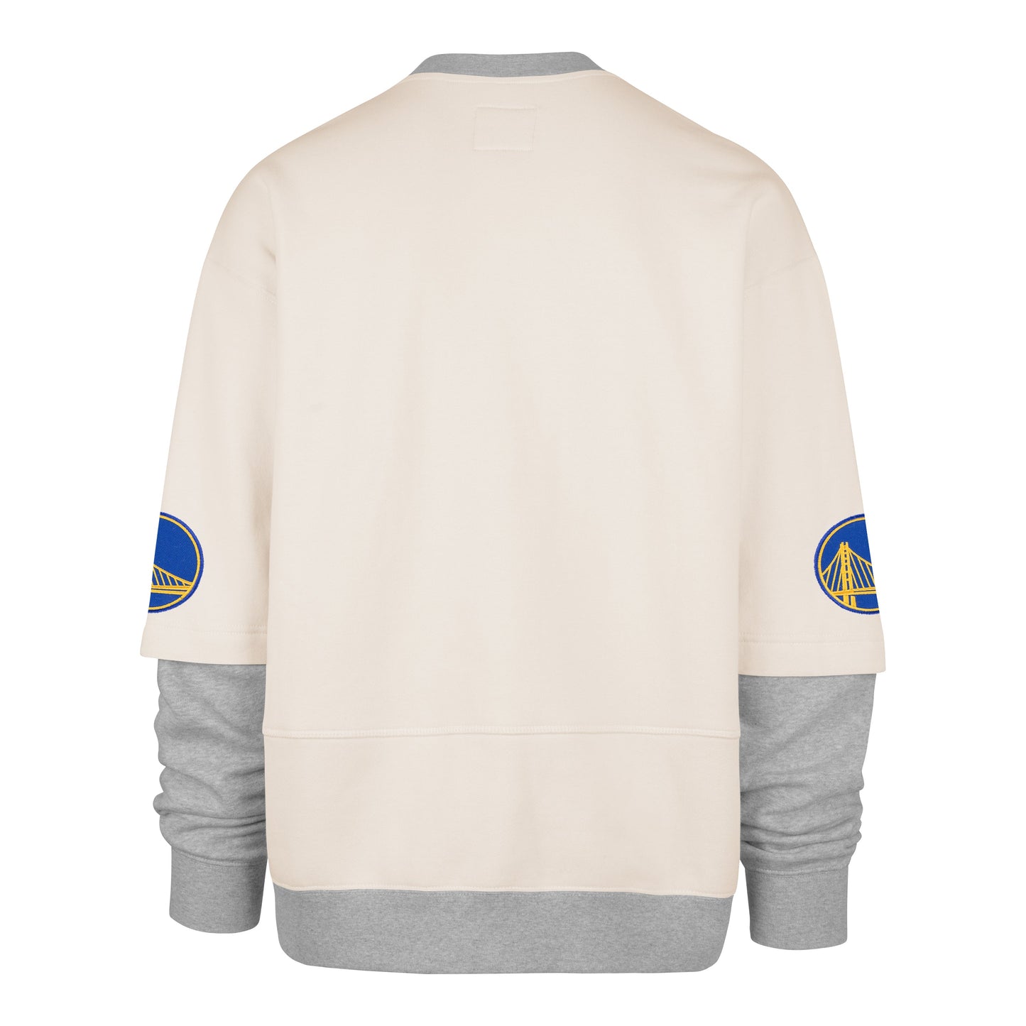 GOLDEN STATE WARRIORS TRIFECTA '47 DOUBLE LAYERED SNAP CREW