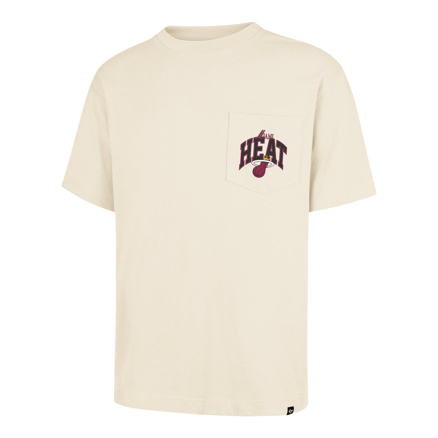 MIAMI HEAT BACK DOOR POCKET '47 FOUNDATION TEE