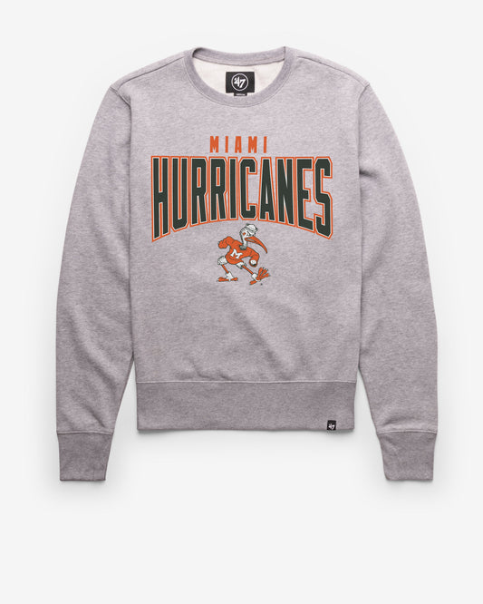 MIAMI HURRICANES TEAM ELEMENTS ARCH '47 HEADLINE CREW