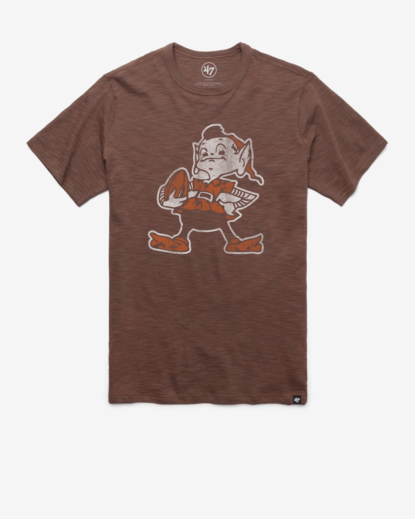 CLEVELAND BROWNS HISTORIC GRIT VINTAGE '47 SCRUM TEE