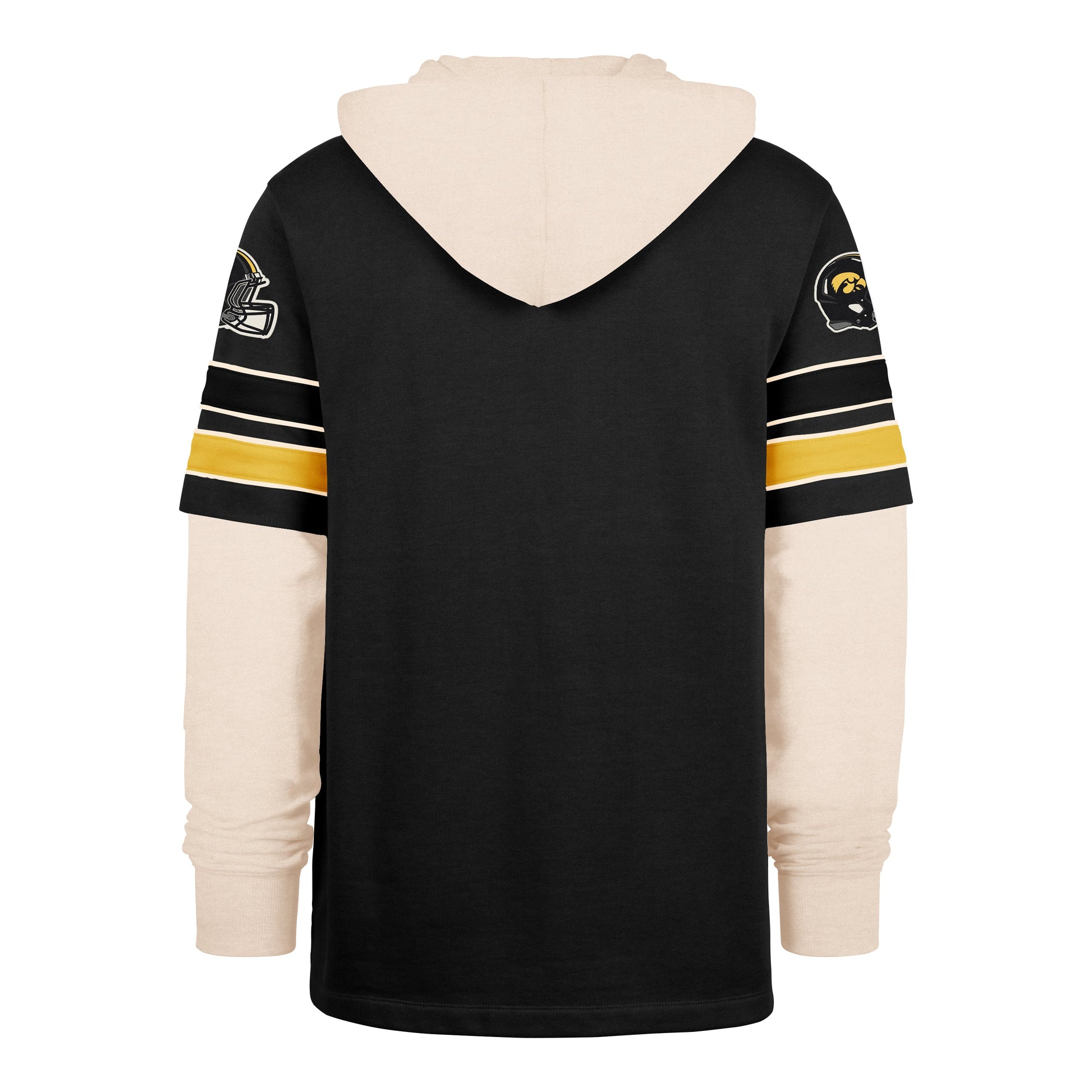 IOWA HAWKEYES SPLIT ZONE '47 CORNERBCK DUO LACER