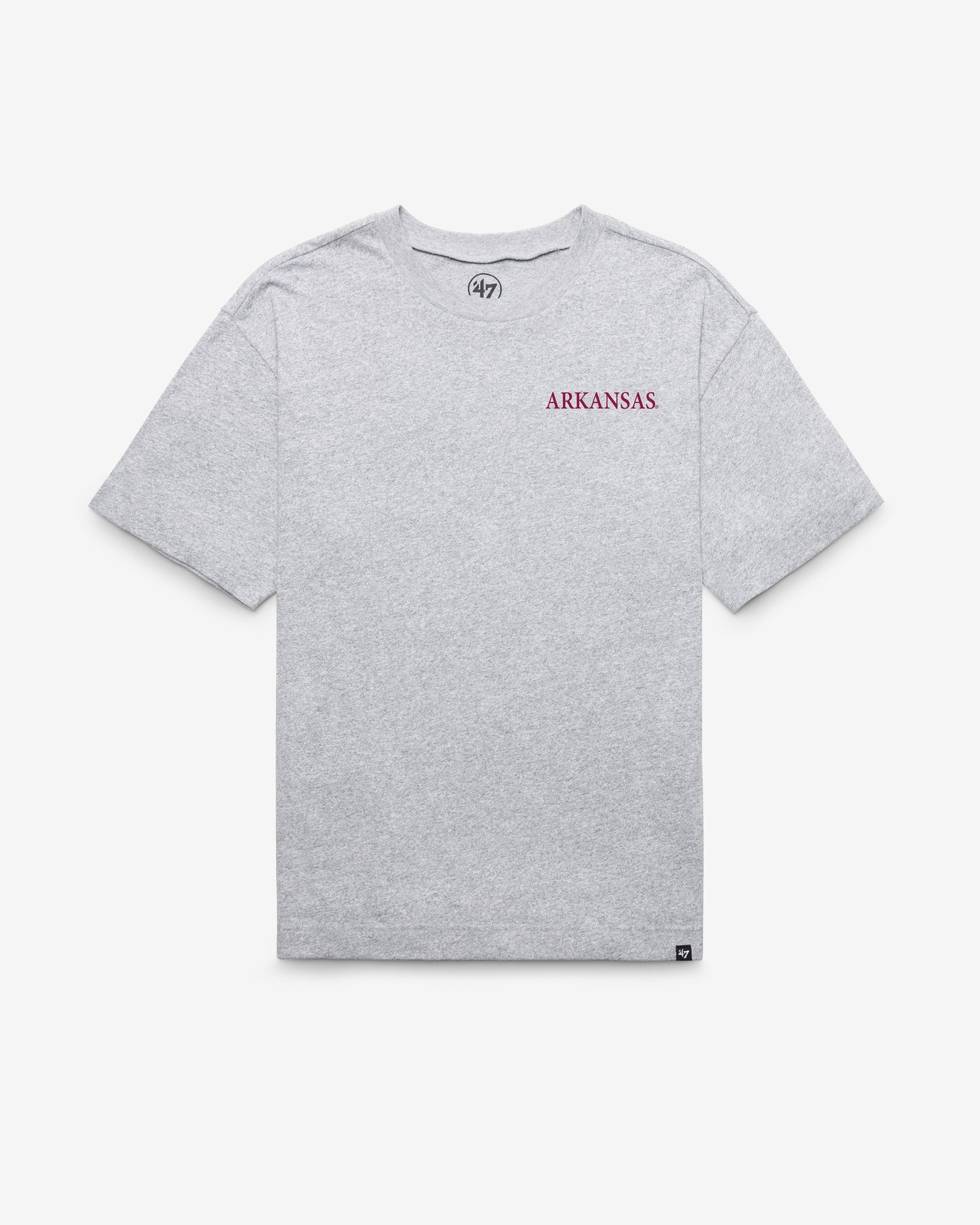 ARKANSAS RAZORBACKS VINTAGE HISTORY LOCK '47 FOUNDATION TEE