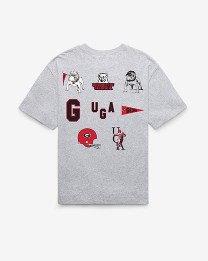 GEORGIA BULLDOGS VINTAGE HISTORY LOCK '47 FOUNDATION TEE