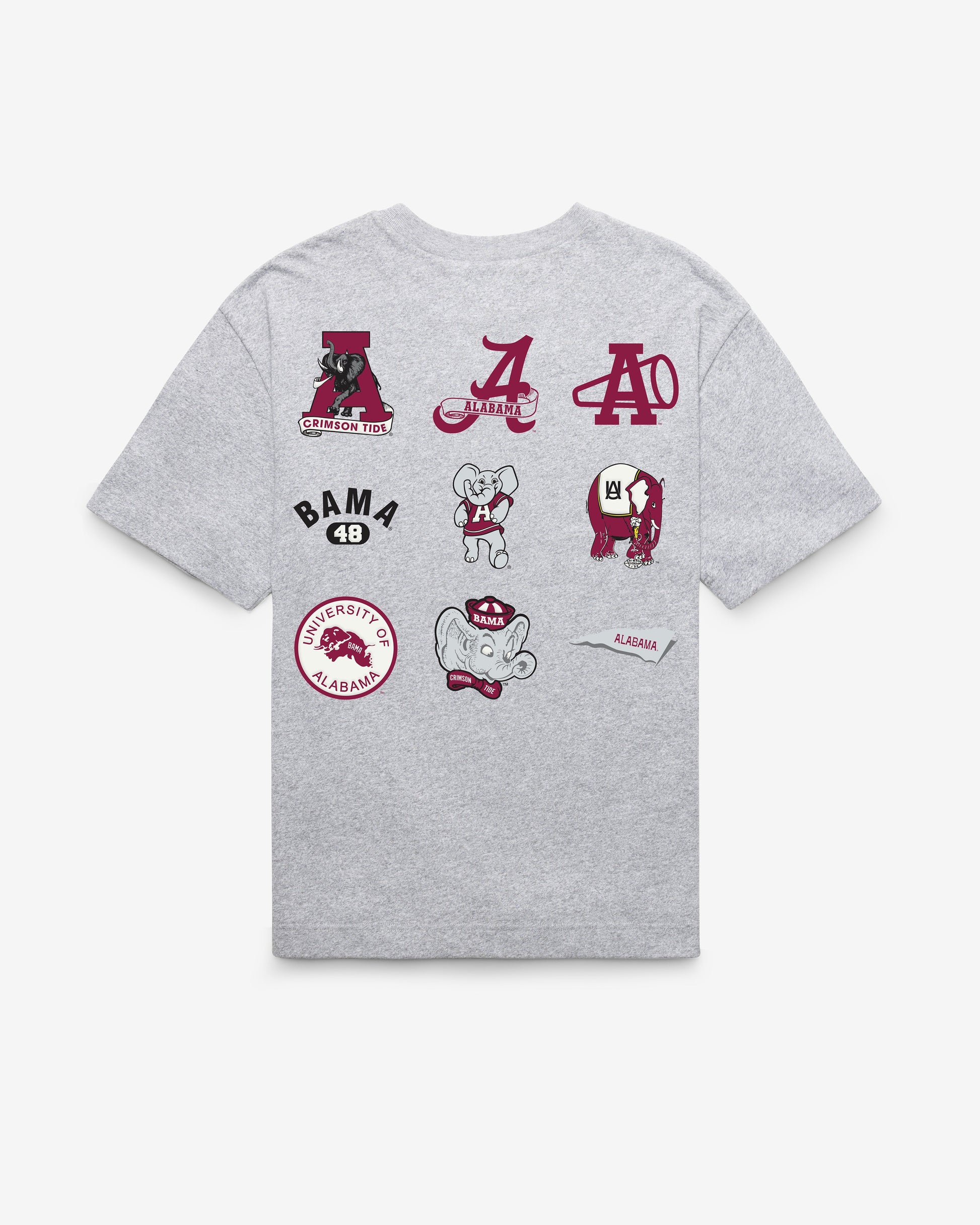 ALABAMA CRIMSON TIDE VINTAGE HISTORY LOCK '47 FOUNDATION TEE