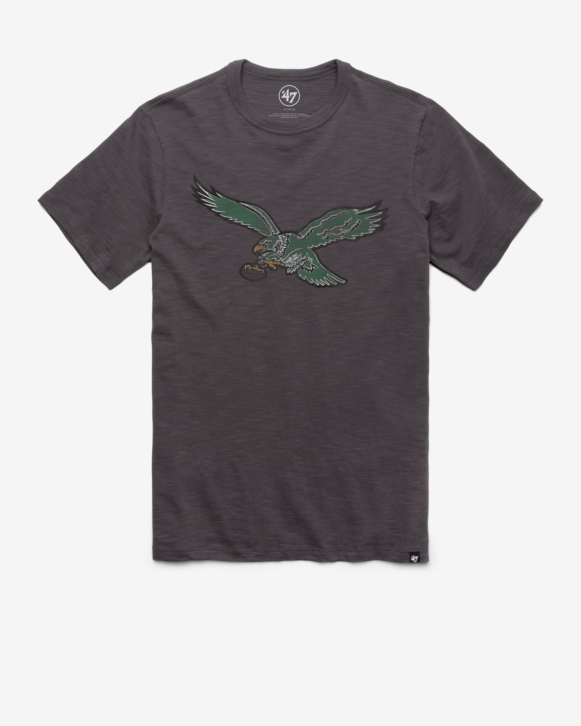 PHILADELPHIA EAGLES HISTORIC GRIT VINTAGE '47 SCRUM TEE