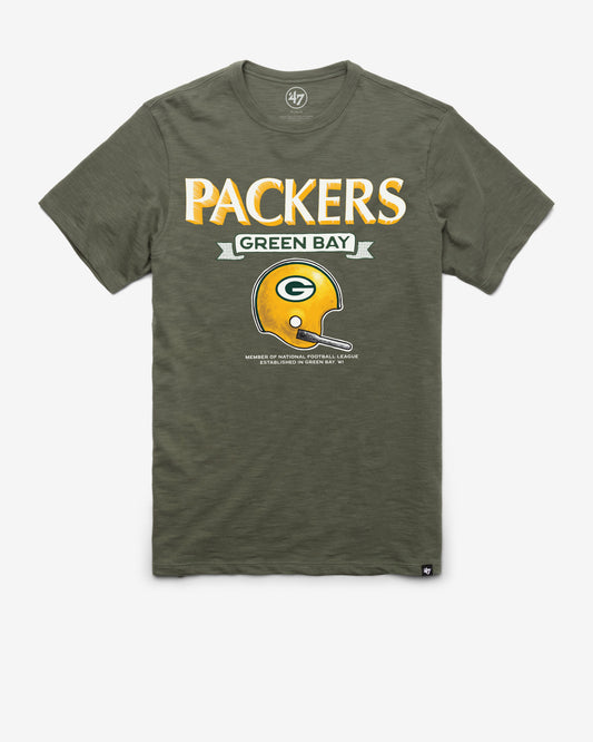 GREEN BAY PACKERS HISTORIC LONG HAUL '47 SCRUM TEE