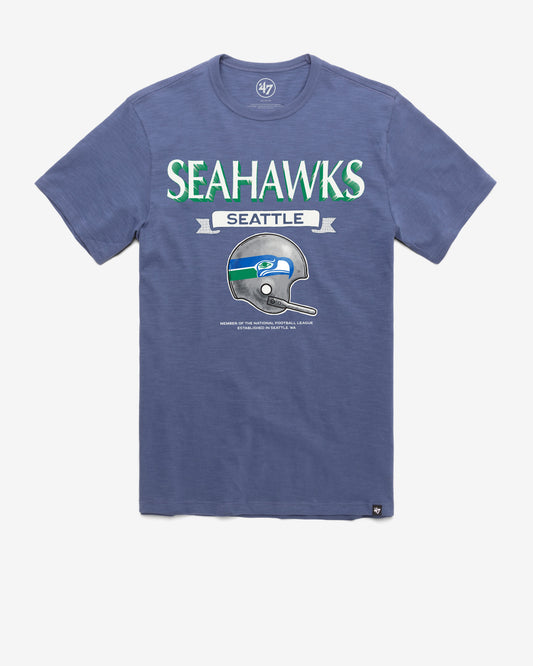 SEATTLE SEAHAWKS HISTORIC LONG HAUL '47 SCRUM TEE