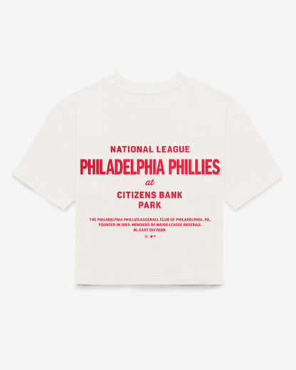 PHILADELPHIA PHILLIES LEON '47 FOUNDATION CITY TEE WOMENS