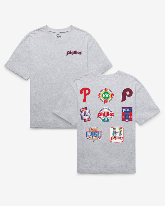 PHILADELPHIA PHILLIES COOPERSTOWN HISTORY LOCK '47 FOUNDATION TEE