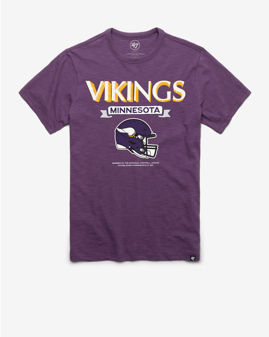 MINNESOTA VIKINGS LONG HAUL '47 SCRUM TEE