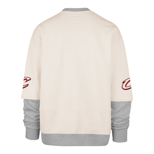CLEVELAND CAVALIERS TRIFECTA '47 DOUBLE LAYERED SNAP CREW