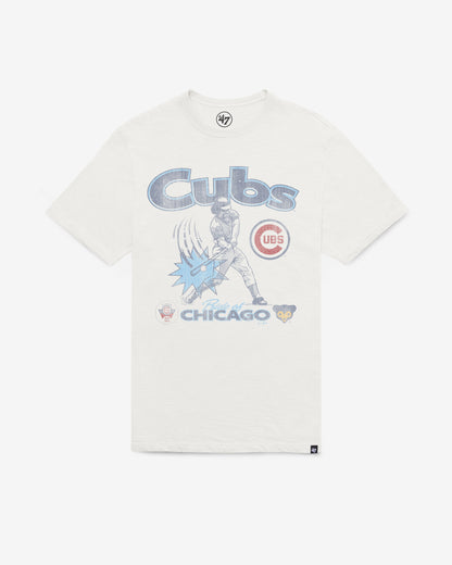 CHICAGO CUBS COOPERSTOWN SWINGIN' '47 SCRUM TEE