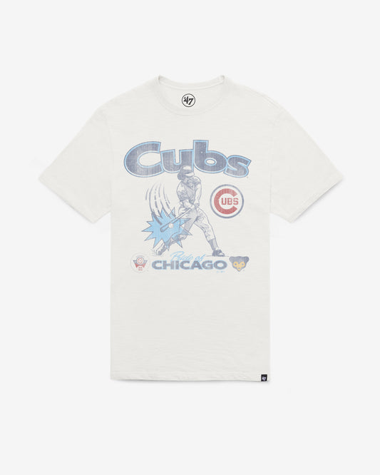 CHICAGO CUBS COOPERSTOWN SWINGIN' '47 SCRUM TEE