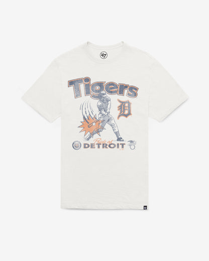 DETROIT TIGERS COOPERSTOWN SWINGIN' '47 SCRUM TEE