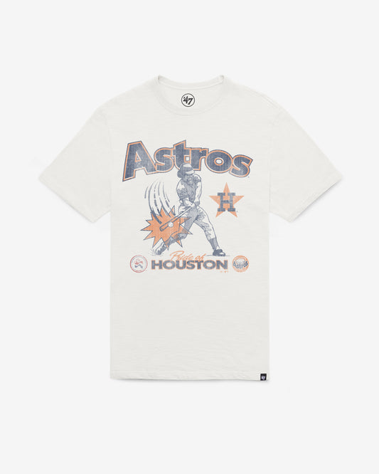 HOUSTON ASTROS COOPERSTOWN SWINGIN' '47 SCRUM TEE