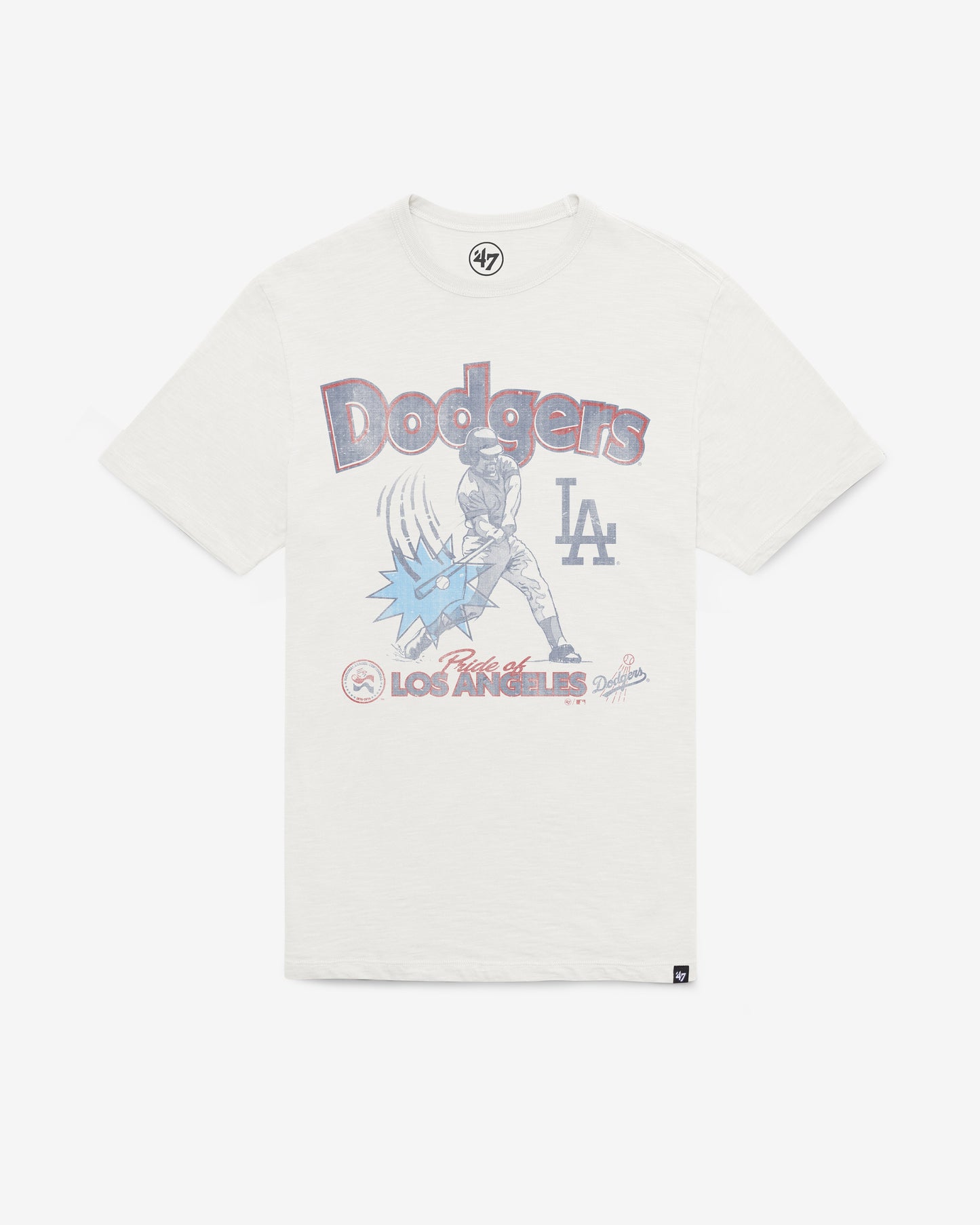 LOS ANGELES DODGERS COOPERSTOWN SWINGIN' '47 SCRUM TEE
