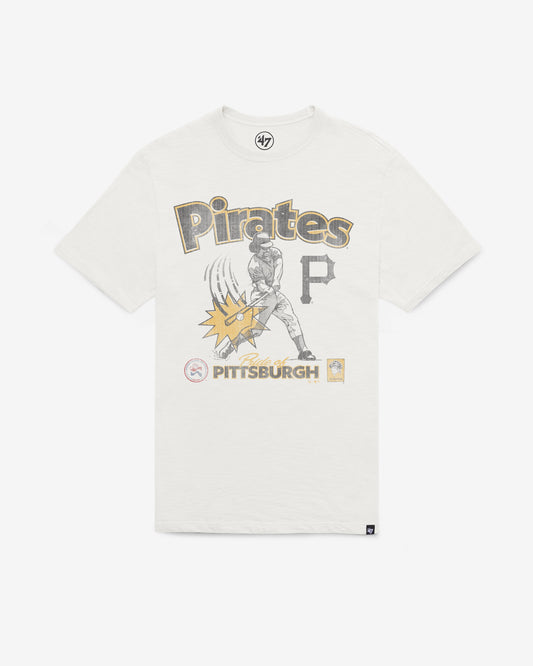 PITTSBURGH PIRATES COOPERSTOWN SWINGIN' '47 SCRUM TEE