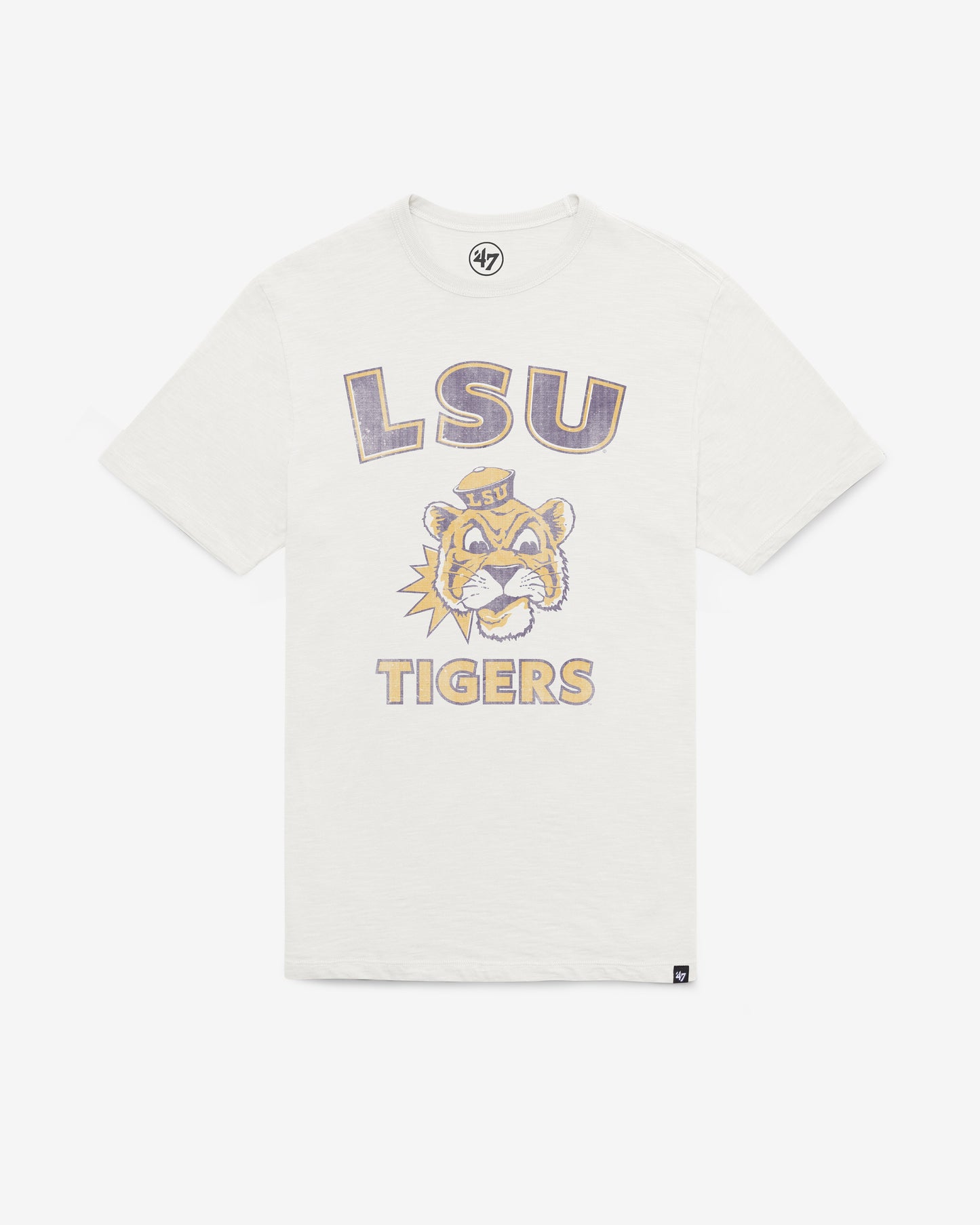 LOUISIANA STATE TIGERS LSU VINTAGE SWINGIN' '47 SCRUM TEE