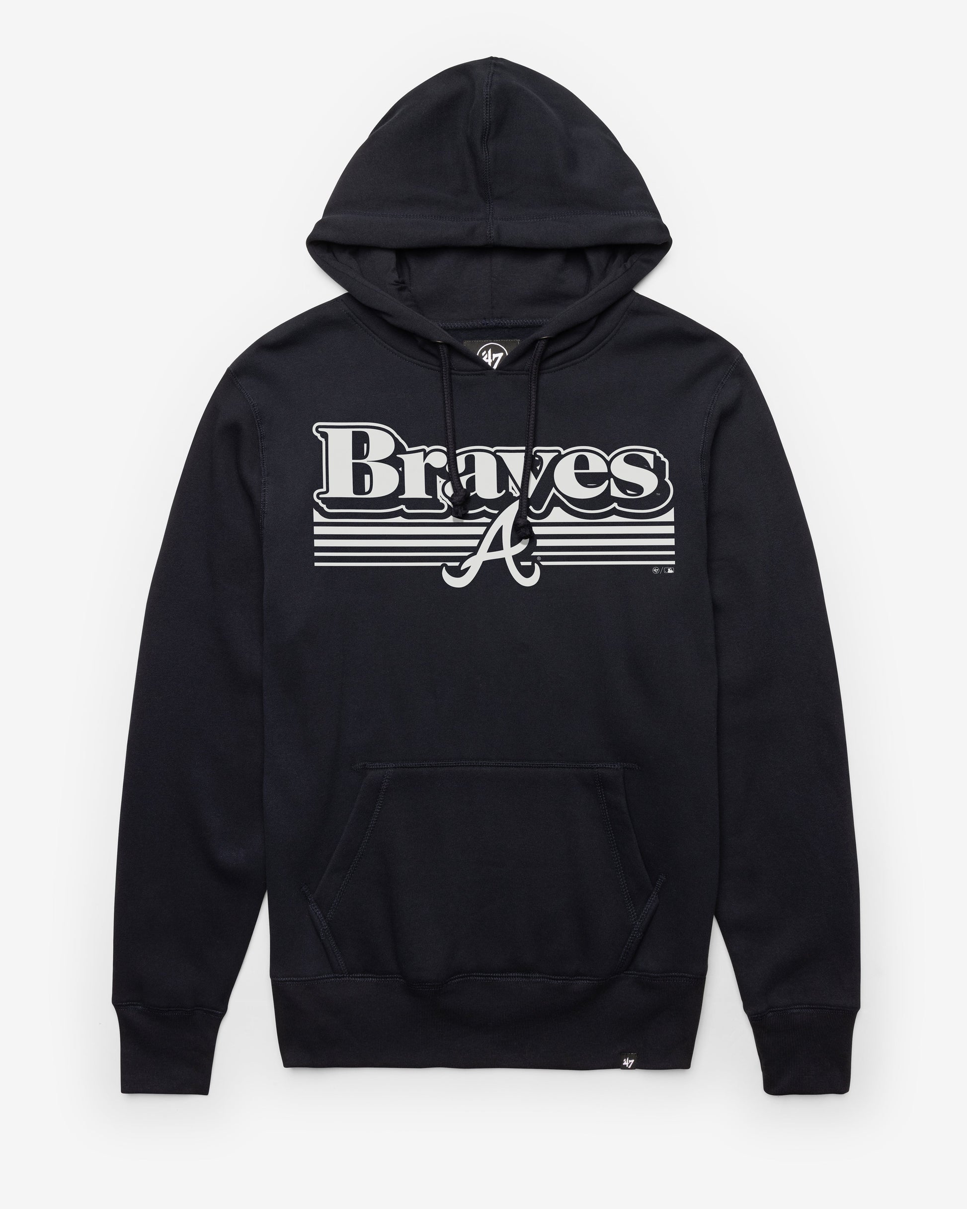 ATLANTA BRAVES SCRIPT FADE '47 HEADLINE HOOD