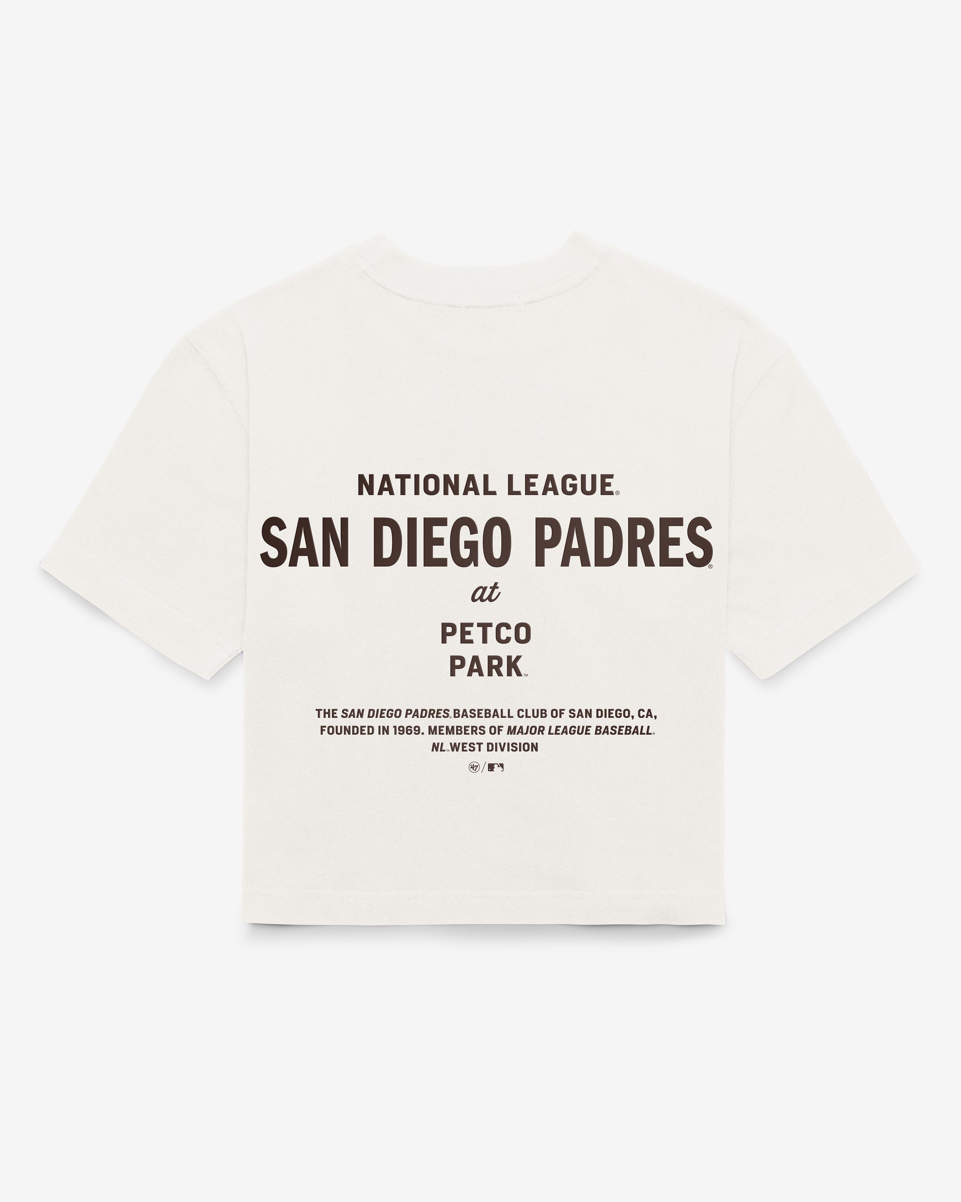 SAN DIEGO PADRES LEON '47 FOUNDATION CITY TEE WOMENS