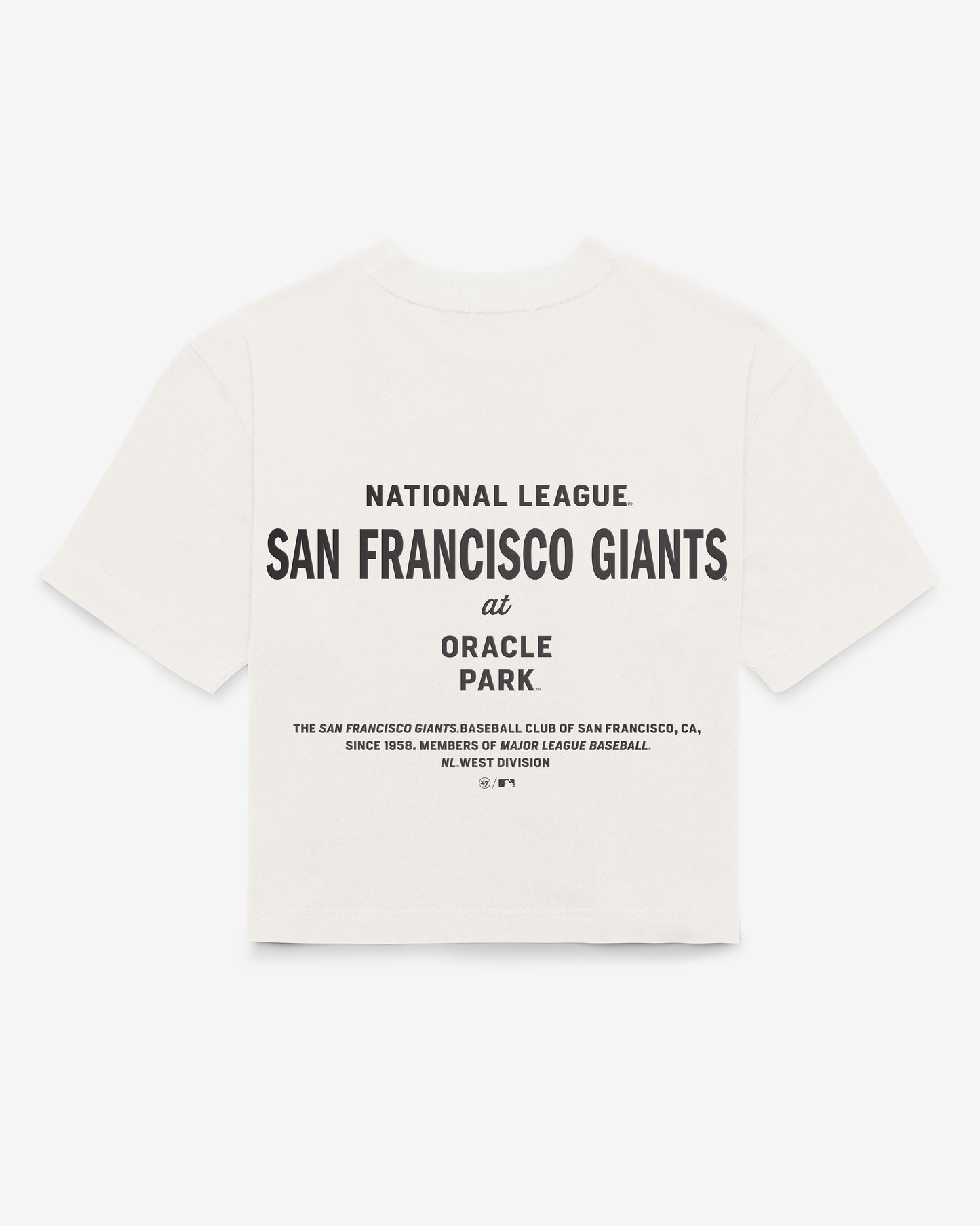 SAN FRANCISCO GIANTS LEON '47 FOUNDATION CITY TEE WOMENS