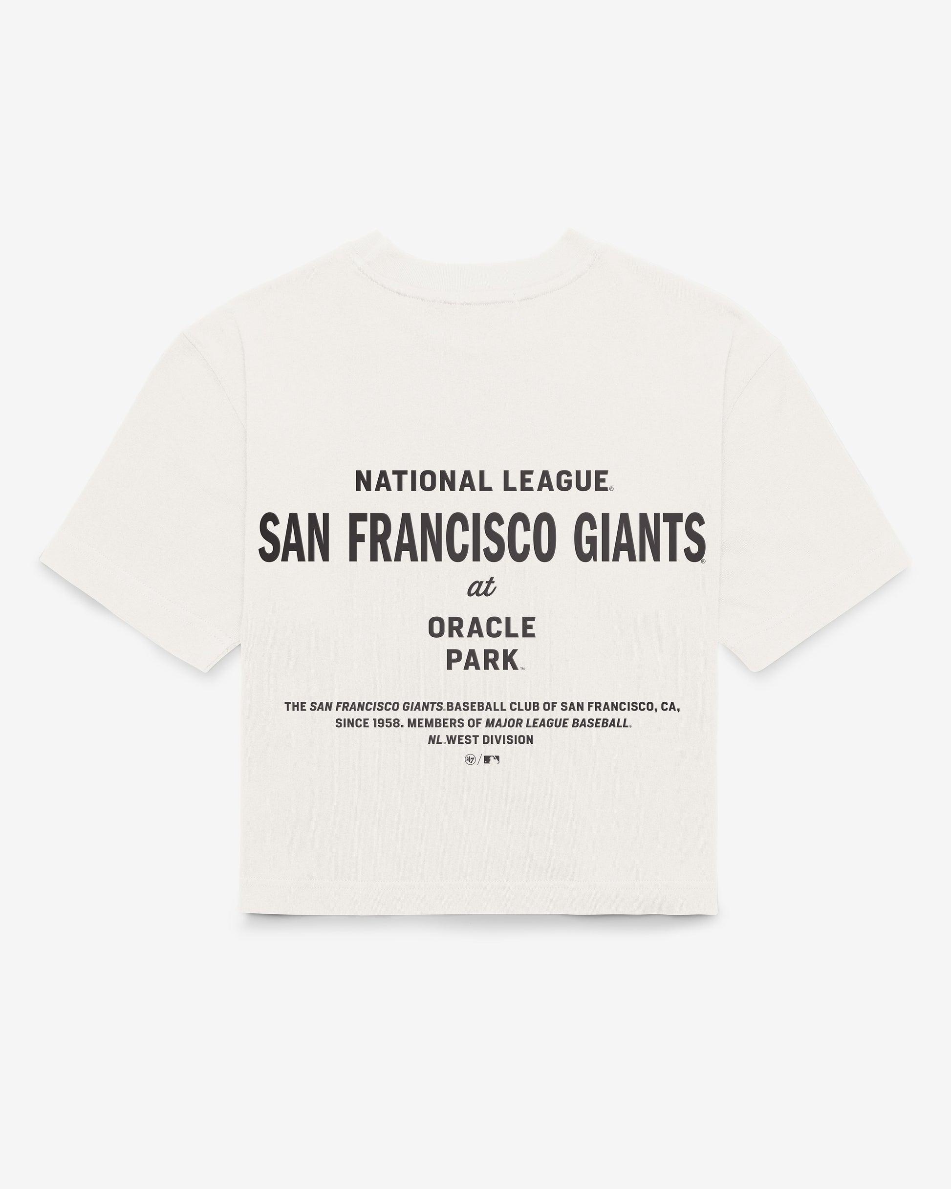 SAN FRANCISCO GIANTS LEON '47 FOUNDATION CITY TEE WOMENS