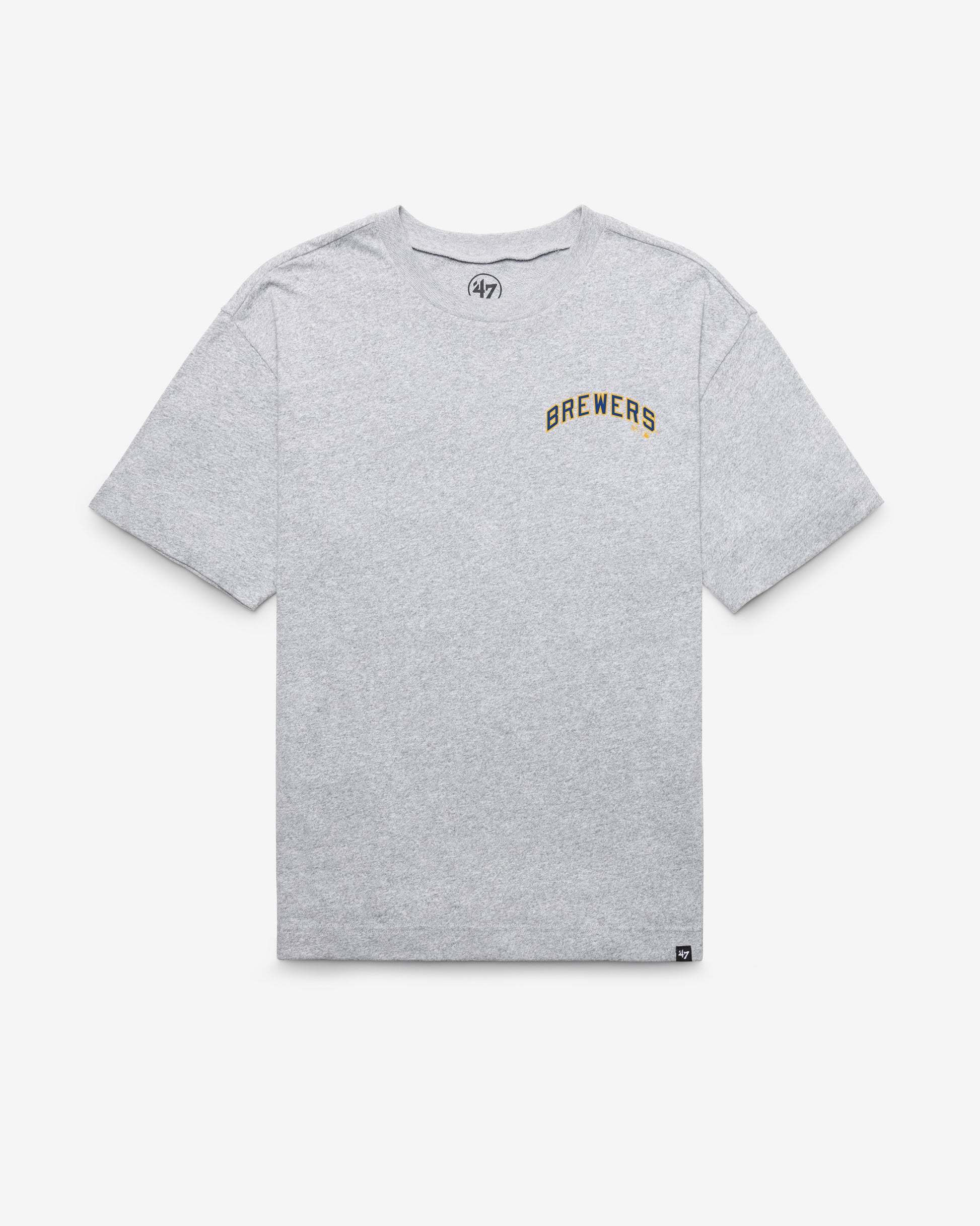 MILWAUKEE BREWERS COOPERSTOWN HISTORY LOCK '47 FOUNDATION TEE