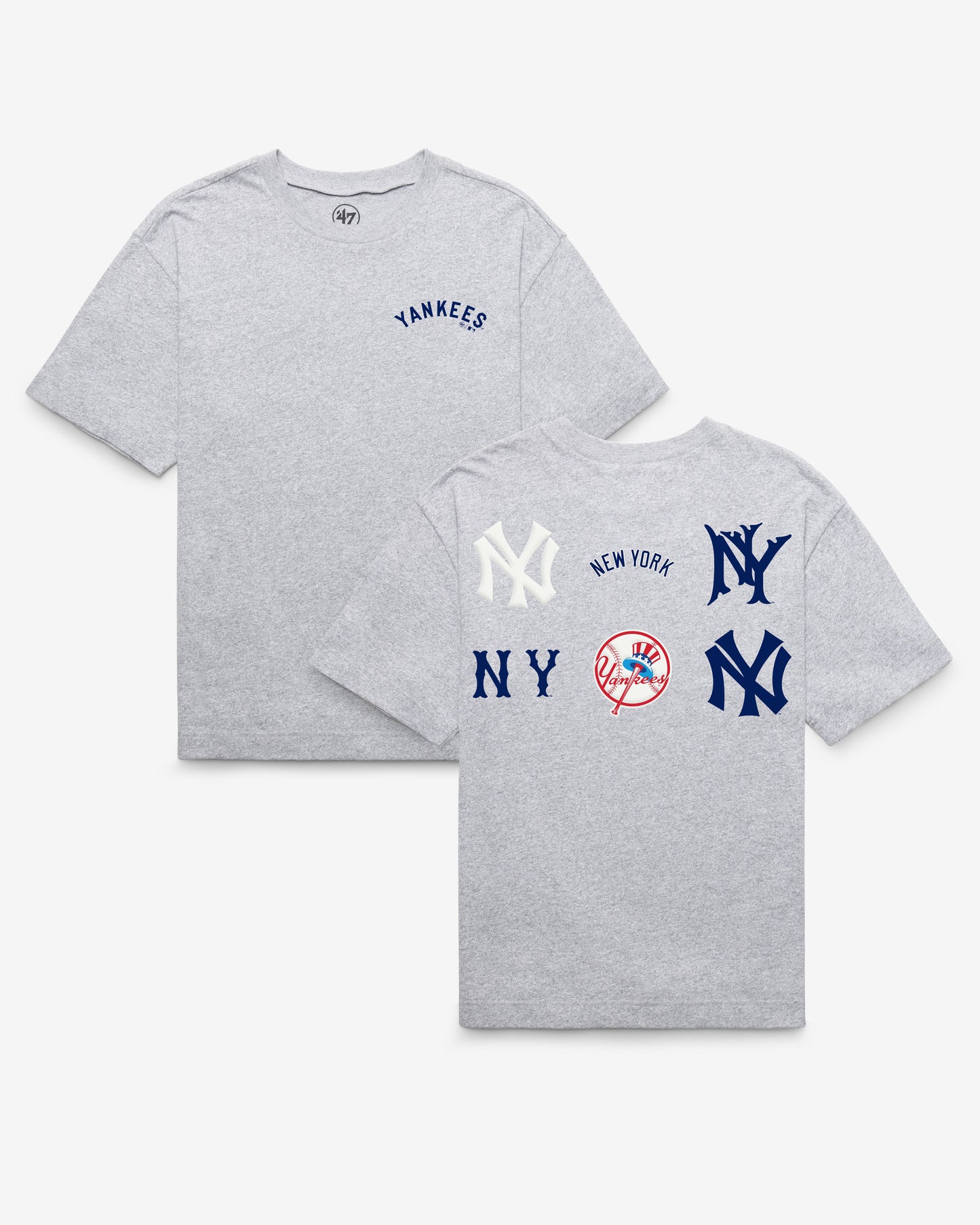 NEW YORK YANKEES COOPERSTOWN HISTORY LOCK '47 FOUNDATION TEE