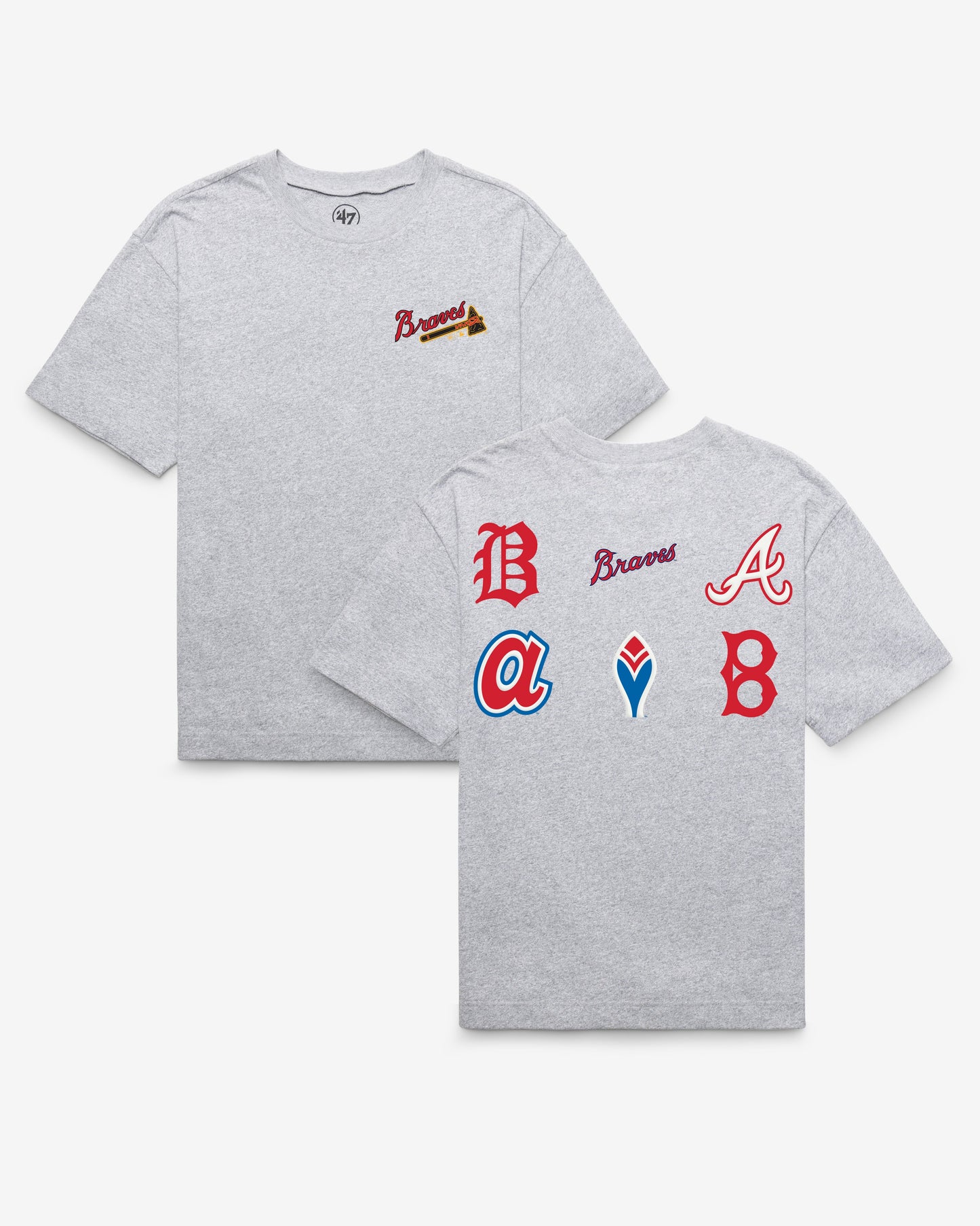 ATLANTA BRAVES COOPERSTOWN HISTORY LOCK '47 FOUNDATION TEE
