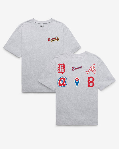 ATLANTA BRAVES COOPERSTOWN HISTORY LOCK '47 FOUNDATION TEE